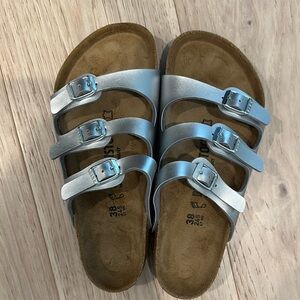 Birkenstock Women's Silver Sandals